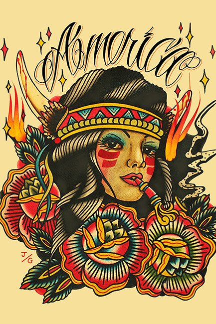 America Art Print