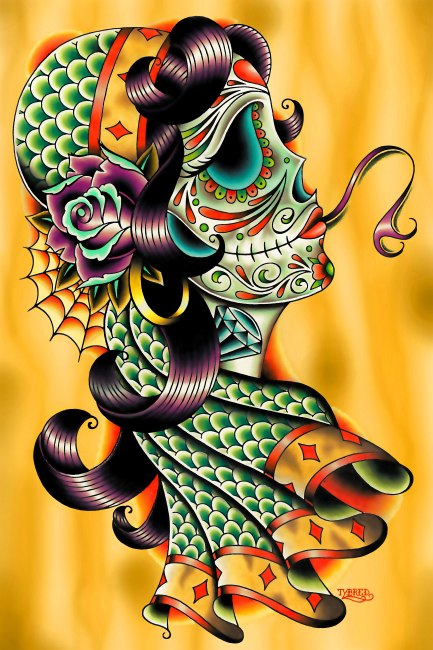 Cold Blooded Gypsy Art Print