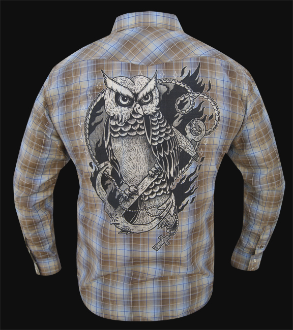 Mens Keep the Faith - Long Sleeve Western Button Up