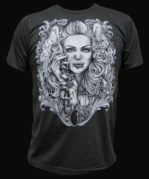 Mens Praying Angel Tee