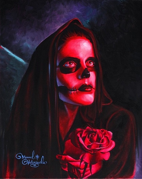 Red Mary Art Print