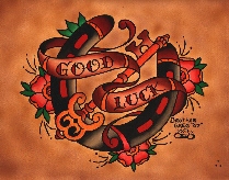 Good Luck Horseshoe - Canvas Giclee
