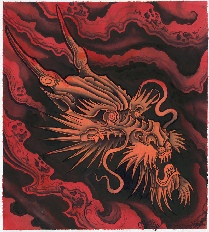 5 Year Dragon - Canvas Giclee