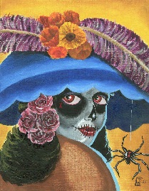 Along Came a Spider - Canvas Giclee