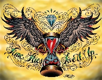 Time Flies - Canvas Giclee