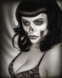 Dead Gina - Canvas Giclee