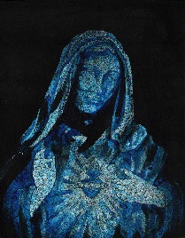Blue Mary - Canvas Giclee