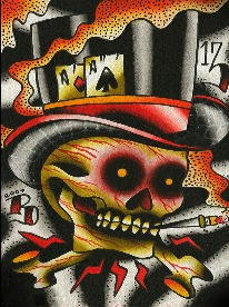 Aces High - Canvas Giclee