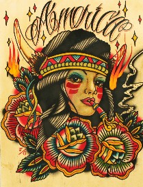 America - Canvas Giclee