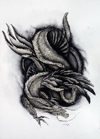 1000 Year Dragon - Limited Edition Canvas Giclee