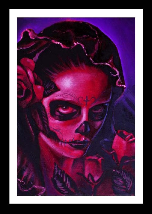 Day of the Dead Mary Art Print
