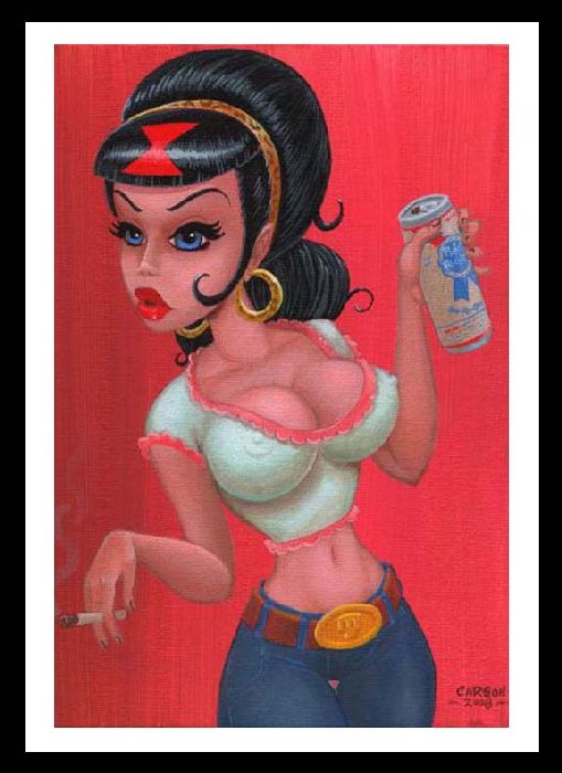 Fun Girl Art Print