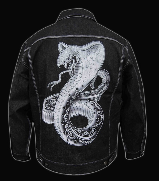 Mens Cobra Denim Jacket