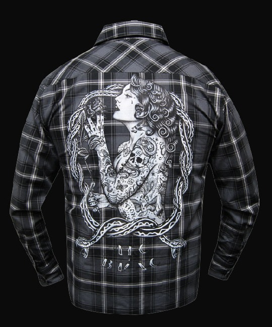 Mens Eve Long Sleeve Button Up